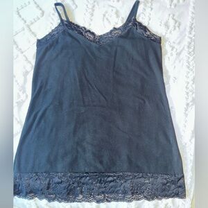 Torrid black lace tank